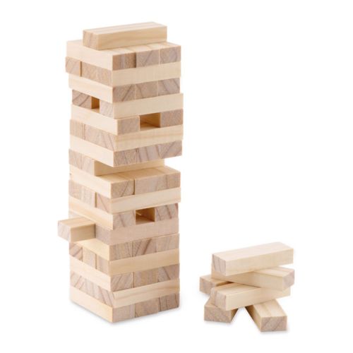 Wooden blocks tower game - Image 3